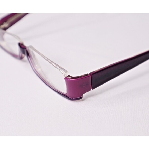 SLR Nederland Mod 611 Eyeglasses 51-16-135 VV1 Half Rim Rectangle FRAMES ONLY - Picture 8 of 10